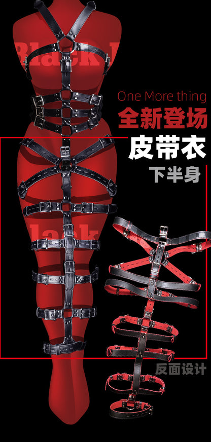 Whole Body Bondage PU Leather