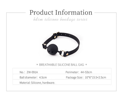 Silicone Ball Gag